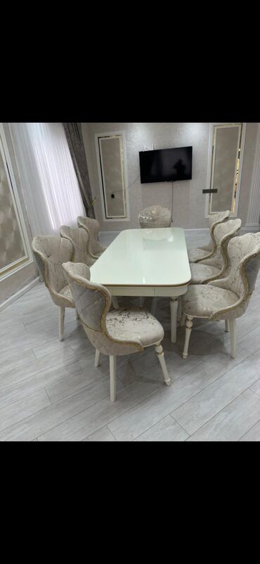 Masa və oturacaq dəstləri: Qonaq otağı üçün, Yeni, Dördbucaq masa — 21