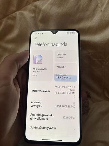 Mobil telefonlar: Xiaomi Mi 9 Lite, 64 GB, rəng - Ağ, 
 Barmaq izi — 1