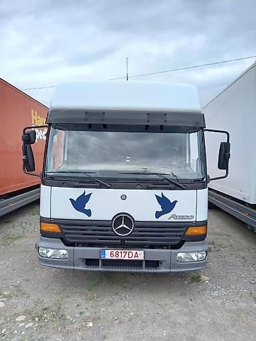 атего 1223: Mercedes-Benz : 2001 г., 4.3 л, Механика, Дизель, Фургон — 3