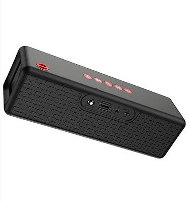 Динамики и колонки: Портативная Bluetooth‑колонка Hoco (прямоугольная, с ремешком) — 4