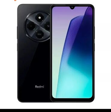 сломанные телефон: Redmi, Redmi 14C, Б/у, цвет - Черный, 2 SIM