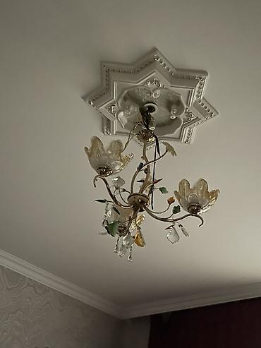 dəhliz üçün çilçıraqlar: Çılçıraq, 3 lampa, Metal — 1