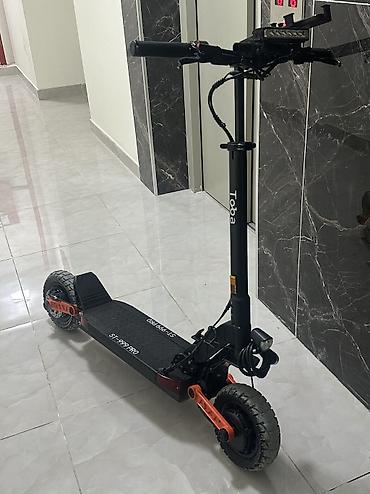 notbuk çanta: İşlənmiş Elektrik samokat 10", > 1000 Vt, > 45 km/s, Ödənişli çatdırılma — 9