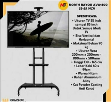 Kronşteynlər: 32 düyümdən 100 düyümə kimi Televizorlar üçün təkərli mobil stendlər -da lalafo.az — 16 Kronşteynlər: 32 düyümdən 100 düyümə kimi Televizorlar üçün təkərli mobil stendlər — 16