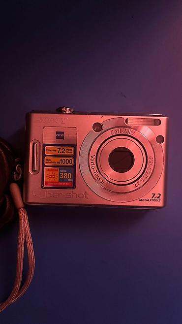 sony kamera: Цифровой фотоаппарат Sony Cyber-shot (серия с матрицей 7.2 МП) - — 1