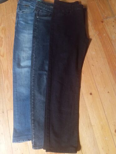 Cinslər: 31_32_33Kisi salvarlari hamisi 35m - 3 ədəd klassik kəsimli cins