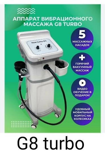 G8 Turbo vibrasiya masaj aparatı - 5 ədəd masaj başlığı: fərqli