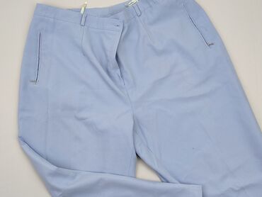 błękitne bluzki damskie: Spodnie materiałowe, S, stan - Dobry