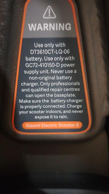 pocco x3: Xiaomi Electric Scooter 6 elektrik skuter - Model: Xiaomi Electric — 1