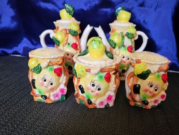 Ostalo posuđe: Komplet vintaz za zacine,petodelni. Kompleti za na sto,kupovani i — 6