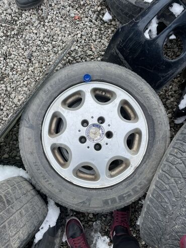 купить диск на машину: Дөңгөлөктөр монтажда R 15, Кыш, Комплект, Куйма, тешиктери - 3