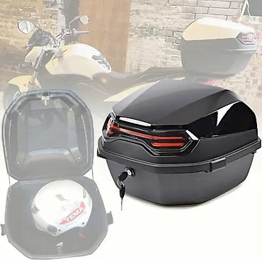 bisage za motor: Nov kofer 35 L za skutere, mopede i motor - Zapremina: 35 litara — 3
