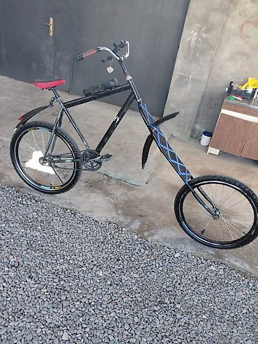 kross velosipēdi: Xüsusi yığma uzun çəngəl “chopper” tipli velosiped - Konstruksiya — 1