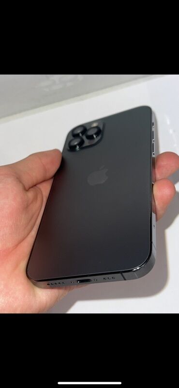айфон 16 про макс бу: IPhone 12 Pro, Колдонулган, 256 ГБ, Графит, 79 %