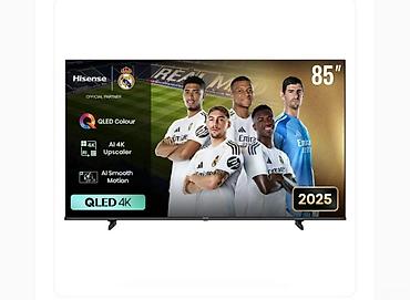 ses ucaldan: Televizor Hisense 85E7Q Brend Hisense Ekranın diaqonalı 85" (216 sm) — 1