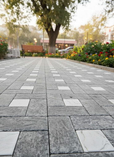 Тротуарная плитка: Устанавливаем брусчатки .Брусчатка коёбуз качество менен,6жыл опыт — 1