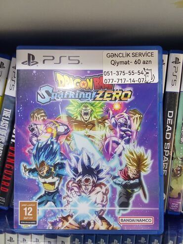 dvd disk: PS5 üçün Dragon Ball: Sparking! ZERO oyunu - Platforma: PlayStation 5