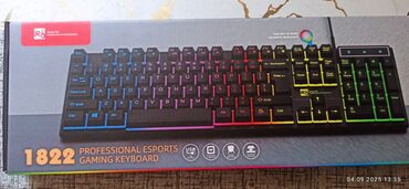 R8 1822 Professional Esports Gaming Keyboard - Tam ölçülü klaviatura
