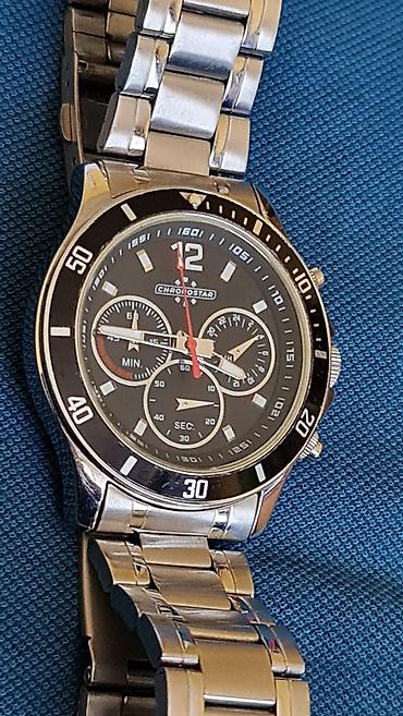 brezletne za sat: Muški ručni sat Chronostar – sportsko‑elegantni hronograf - Kućište — 6