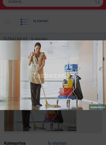 tecili eve xadime teleb olunur 28: Xadimə tələb olunur, Gündəlik ödəniş, 30-45 yaş, 1 ildən az təcrübə