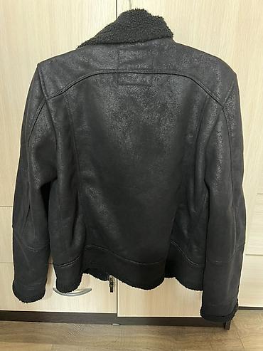 шерпа: Мужская куртка, M, Zara, Б/у, цвет - Черный, Самовывоз — 6