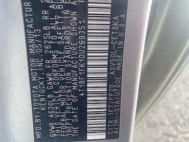 rx 350 2018: Toyota Camry: 2013 г., 2.5 л, Автомат, Бензин, Седан — 7