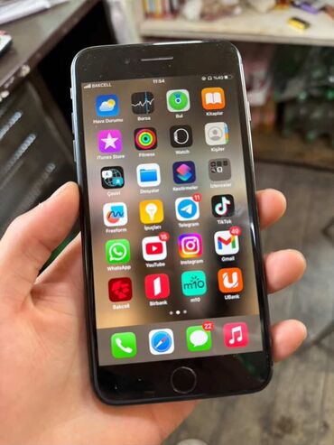 Apple iPhone: IPhone 8 Plus, Qara, Qırıq