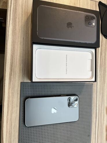 ayfon 15 pro max qiymeti: IPhone 11 Pro, 256 GB, Black Titanium, Face ID, Simsiz şarj