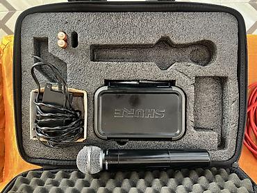 ucuz sıntezatorlar: **Shure PGX4 simsiz mikrofon sistemi** Shure markalı simsiz vokal — 1