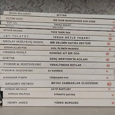Bədii ədəbiyyat: Klassik dünya ədəbiyyatından türkcə (Türkçe) nəşrlərdən ibarət toplu — 1