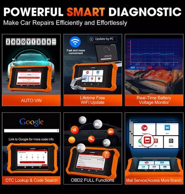 Alati za automobile: Novo - Launch Creader Elite V2.0 OBD2 Kia, Hyundai, Genesis Potpuna — 19