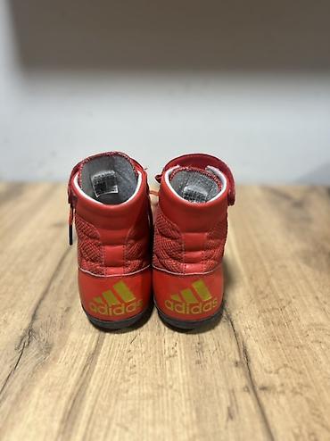 борцовки 43: Мужские кроссовки, 42.5, Adidas, Б/у, цвет - Красный, Самовывоз — 3