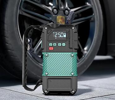 jump starter: Автомобильный воздушный насос+компрессор HS-B-01 МОЩНЫЙ — 3
