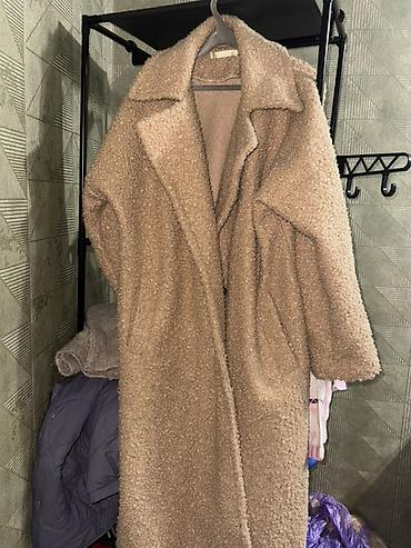 Брючные костюмы: Женская одежда — подборка вещей 1) Серое пальто- из плотной шерстяной — 3