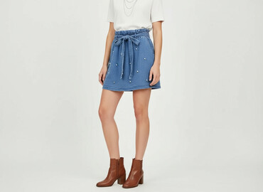 spódnice ze starych jeansów: Women`s skirt, size S