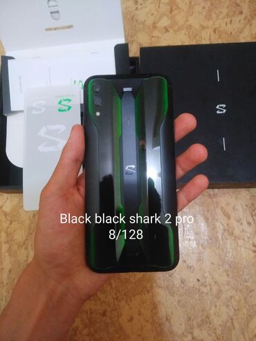 black racing pro n1 в Кыргызстан | СУМКИ: Xiaomi Black Shark 2 | 128 ГБ цвет - Зеленый, Черный | Сенсорный, Отпечаток пальца, Две SIM карты