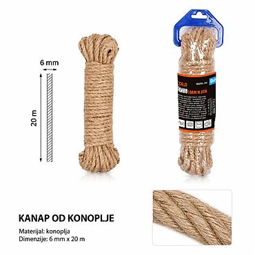 KMT Kanap od jute 5302204 Univerzalni kanap od jute za svakodnevnu