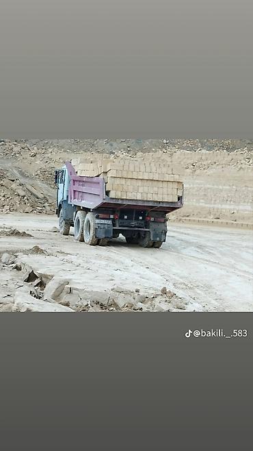 hörgü daşı: Təbii ağ daş (şəbəkə/qala taşı) – tikinti üçün - Material: Yerli — 9