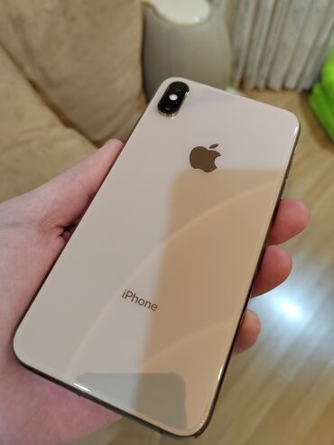 Apple iPhone: IPhone Xs Max, 64 ГБ, Rose Gold, Отпечаток пальца, Face ID