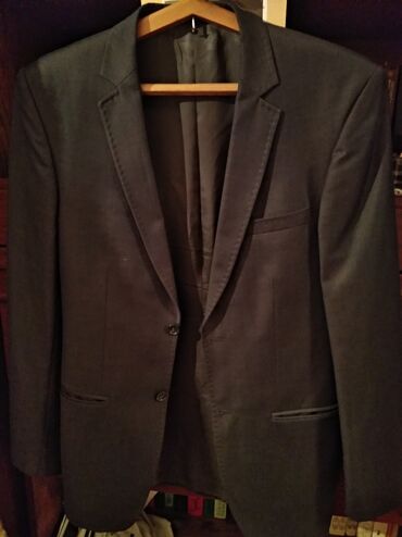 продам пиджак мужской: Костюм L (EU 40), цвет - Синий