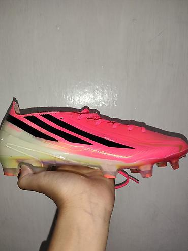 радужные: Футбольные бутсы adidas X Speedportal (линейка X), цвет розовый с — 3