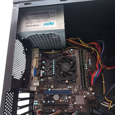 Masaüstü kompüterlər və iş stansiyaları: Oyun üçün Kompüter "AMD A8 5500 HD7560D 128GB SSD 500GB HDD” ⭐Tək -da lalafo.az — 10 Masaüstü kompüterlər və iş stansiyaları: Oyun üçün Kompüter "AMD A8 5500 HD7560D 128GB SSD 500GB HDD” ⭐Tək — 10