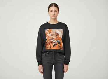 bluza z diamencikami: Shein, Bluza damska
, rozmiar S