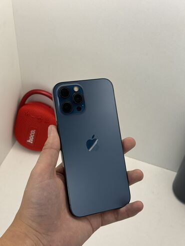 айфлн 7: IPhone 12 Pro Max, 256 ГБ, Pacific Blue, 90 %