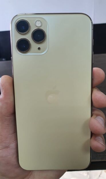 телефон iphone 15: IPhone 11 Pro Max, Б/у, 256 ГБ, Matte Gold, Зарядное устройство, Защитное стекло, Чехол, 87 %