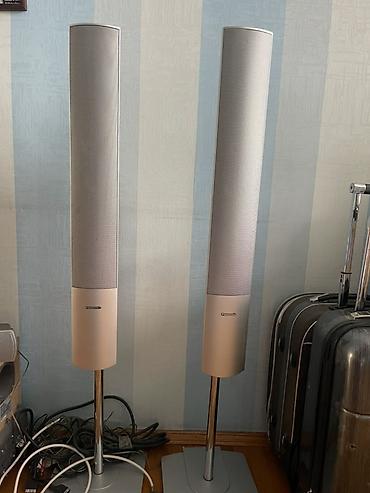 ucuz kalonka: Yeni Panasonic Kolonka, Növ - Ev kinoteatrı üçün, rəng - Gümüşü — 2
