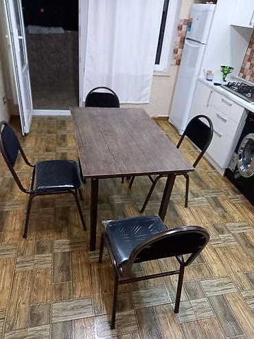 stol stul satisi: Kafe və restoranlar üçün 4 nəfərlik 6 nəfərlik 8 nəfərlik stul və — 3