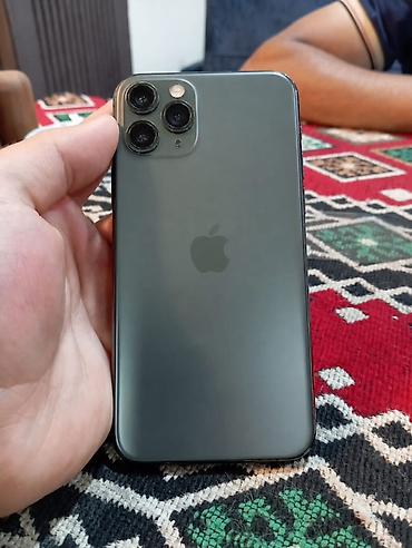 apple iphone 11 pro max: IPhone 11 Pro, 64 GB, Matte Midnight Green, Face ID — 4