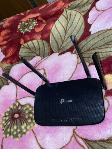 Modemlər və şəbəkə avadanlıqları: Archer VR300 AV1200 Wireless VDSL/ADSL Modem Router 4 antenalı