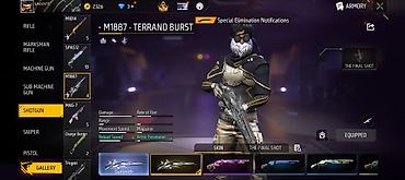 Наклейки и эмблемы: Аккаунт Free Fire MAX - Уровень профиля: 68, ник LACOSTE, язык — — 5